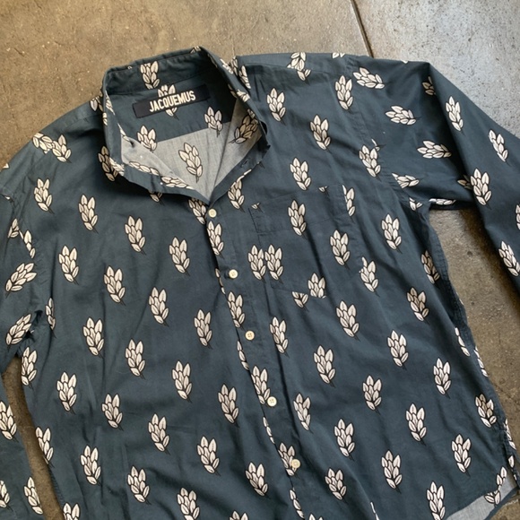 Jacquemus Shirt w/ Leaves print inside and out - Picture 10 of 15